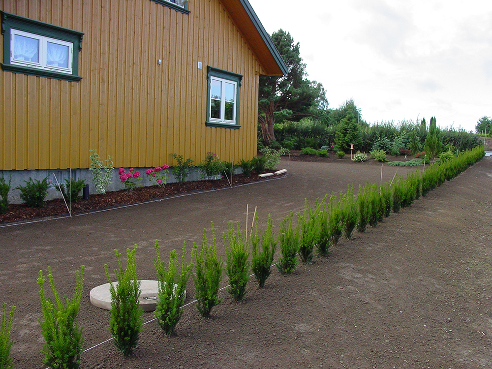 Før ferdiplenen er lagt - Bjerktvedt Ferdigplen